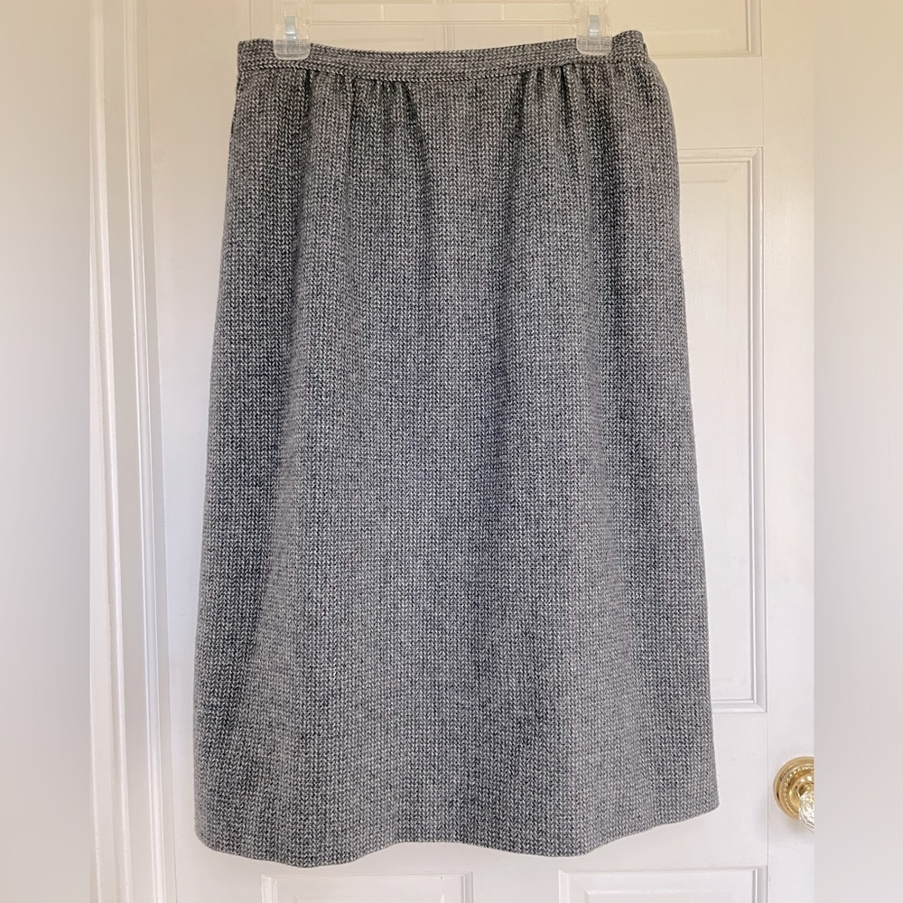 Gray wool skirt by Pendleton size 14
